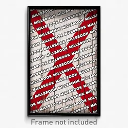 Millbrook Alabama Poster (AL City Souvenir 11x17 Town Print)