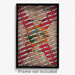 Laurel Hill Florida Poster (FL City Souvenir 11x17 Town Print)