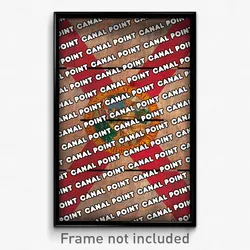 Canal Point Florida Poster (FL City Souvenir 11x17 Town Print)