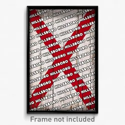 Hillsboro Alabama Poster (AL City Souvenir 11x17 Town Print)