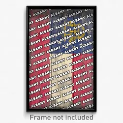 Albany Georgia Poster (GA City Souvenir 11x17 Town Print)
