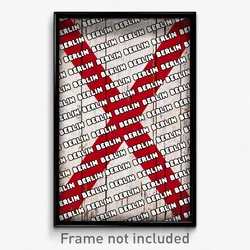 Berlin Alabama Poster (AL City Souvenir 11x17 Town Print)