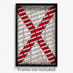 Grimes Alabama Poster (AL City Souvenir 11x17 Town Print)