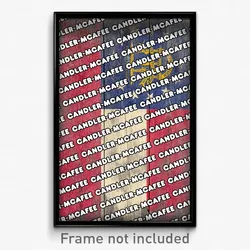 Candler-McAfee Georgia Poster (GA City Souvenir 11x17 Town Print)