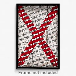 Dodge City Alabama Poster (AL City Souvenir 11x17 Town Print)