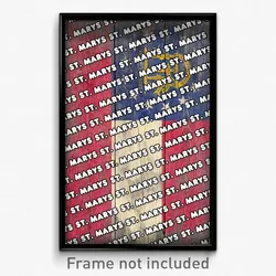 St. Marys Georgia Poster (GA City Souvenir 11x17 Town Print)