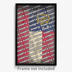 Cusseta Georgia Poster (GA City Souvenir 11x17 Town Print)