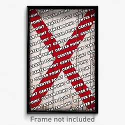 Center Point Alabama Poster (AL City Souvenir 11x17 Town Print)