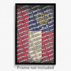 Austell Georgia Poster (GA City Souvenir 11x17 Town Print)