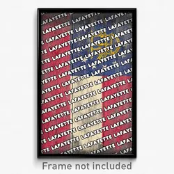 LaFayette Georgia Poster (GA City Souvenir 11x17 Town Print)