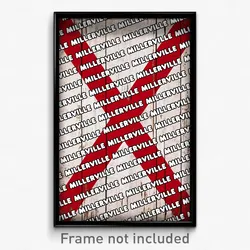 Millerville Alabama Poster (AL City Souvenir 11x17 Town Print)