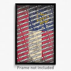 Cornelia Georgia Poster (GA City Souvenir 11x17 Town Print)