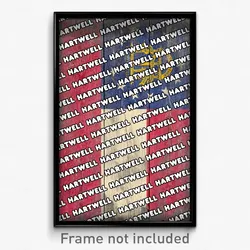Hartwell Georgia Poster (GA City Souvenir 11x17 Town Print)