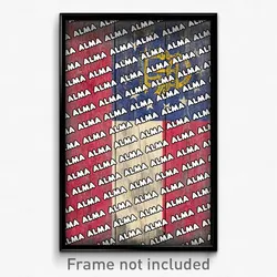 Alma Georgia Poster (GA City Souvenir 11x17 Town Print)