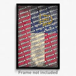 Ocilla Georgia Poster (GA City Souvenir 11x17 Town Print)