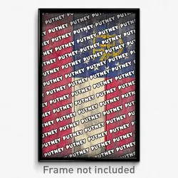 Putney Georgia Poster (GA City Souvenir 11x17 Town Print)