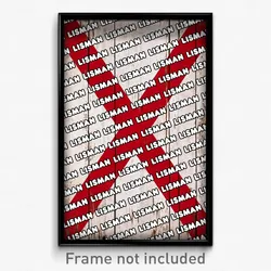 Lisman Alabama Poster (AL City Souvenir 11x17 Town Print)