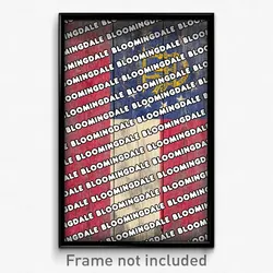 Bloomingdale Georgia Poster (GA City Souvenir 11x17 Town Print)