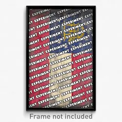 Experiment Georgia Poster (GA City Souvenir 11x17 Town Print)