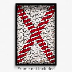 Goshen Alabama Poster (AL City Souvenir 11x17 Town Print)
