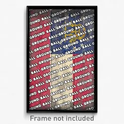 Ball Ground Georgia Poster (GA City Souvenir 11x17 Town Print)