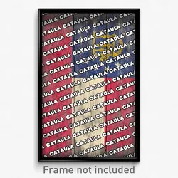 Cataula Georgia Poster (GA City Souvenir 11x17 Town Print)