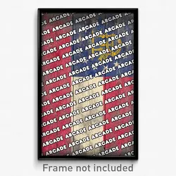 Arcade Georgia Poster (GA City Souvenir 11x17 Town Print)