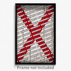 Kennedy Alabama Poster (AL City Souvenir 11x17 Town Print)