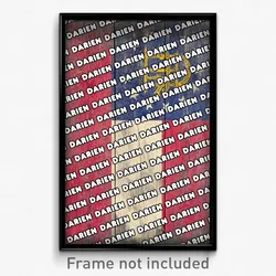 Darien Georgia Poster (GA City Souvenir 11x17 Town Print)