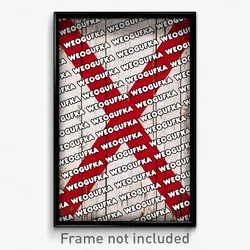 Weogufka Alabama Poster (AL City Souvenir 11x17 Town Print)