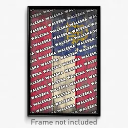 Waleska Georgia Poster (GA City Souvenir 11x17 Town Print)