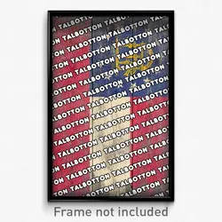 Talbotton Georgia Poster (GA City Souvenir 11x17 Town Print)