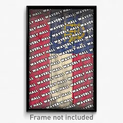 Waverly Hall Georgia Poster (GA City Souvenir 11x17 Town Print)