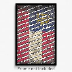 Gumbranch Georgia Poster (GA City Souvenir 11x17 Town Print)