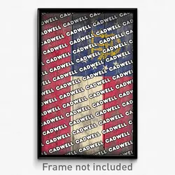 Cadwell Georgia Poster (GA City Souvenir 11x17 Town Print)
