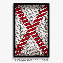 Thomaston Alabama Poster (AL City Souvenir 11x17 Town Print)