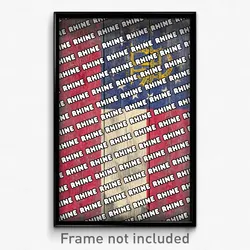 Rhine Georgia Poster (GA City Souvenir 11x17 Town Print)
