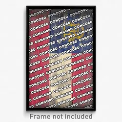 Concord Georgia Poster (GA City Souvenir 11x17 Town Print)