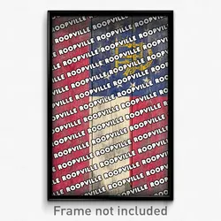Roopville Georgia Poster (GA City Souvenir 11x17 Town Print)
