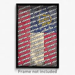 Lexington Georgia Poster (GA City Souvenir 11x17 Town Print)
