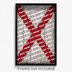 East Point Alabama Poster (AL City Souvenir 11x17 Town Print)
