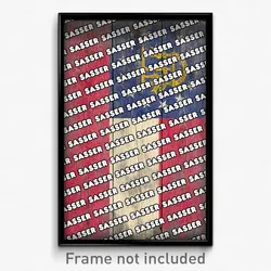 Sasser Georgia Poster (GA City Souvenir 11x17 Town Print)