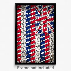 Waipahu Hawaii Poster (HI City Souvenir 11x17 Town Print)