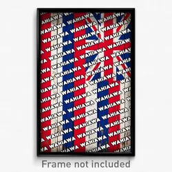 Wahiawa Hawaii Poster (HI City Souvenir 11x17 Town Print)