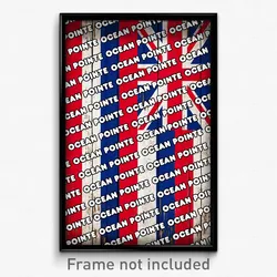 Ocean Pointe Hawaii Poster (HI City Souvenir 11x17 Town Print)