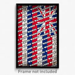 Waihee-Waiehu Hawaii Poster (HI City Souvenir 11x17 Town Print)
