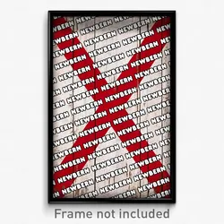 Newbern Alabama Poster (AL City Souvenir 11x17 Town Print)