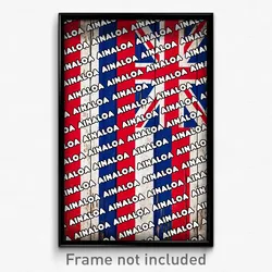 Ainaloa Hawaii Poster (HI City Souvenir 11x17 Town Print)
