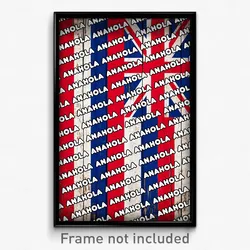 Anahola Hawaii Poster (HI City Souvenir 11x17 Town Print)