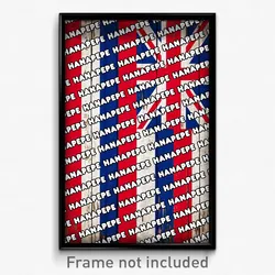 Hanapepe Hawaii Poster (HI City Souvenir 11x17 Town Print)